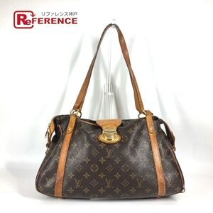 Louis Vuitton Monogram Stresa Shoulder Tote Bag Canvas Brown